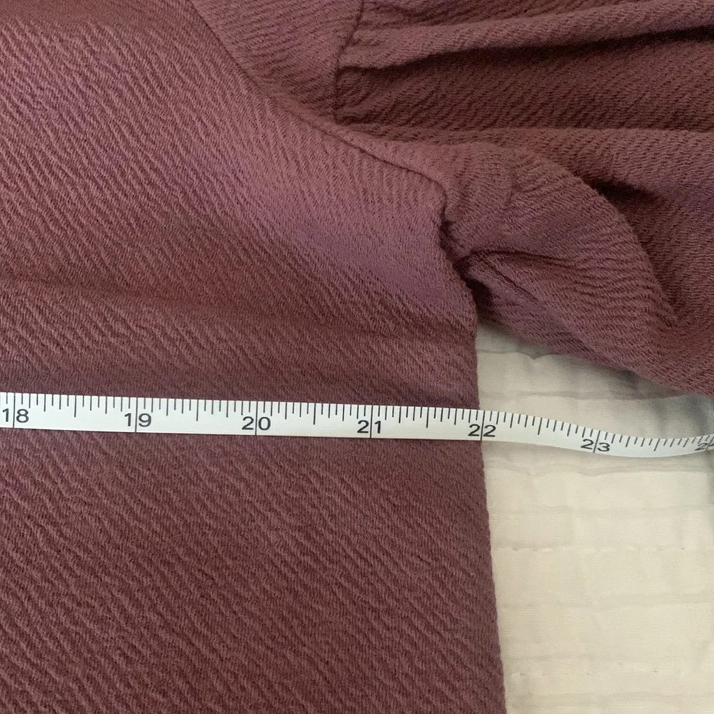 Express Tops:Express Top Pink Half Bell Sleeve Color: Dusty Rose Size: L